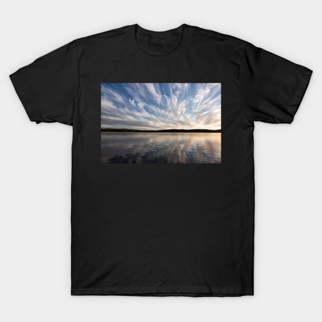 Reflections of Watercolour Clouds T-Shirt by krepsher